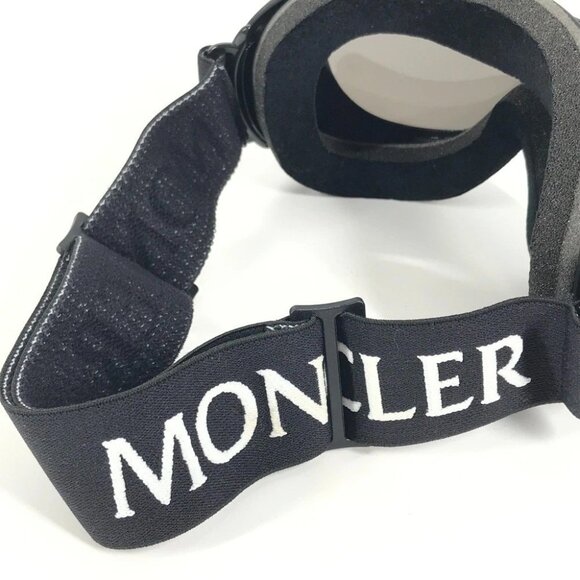 MONCLER glasses eyewear Logo Goggles Ski Snowboard Sports sunglasses Black main image 14